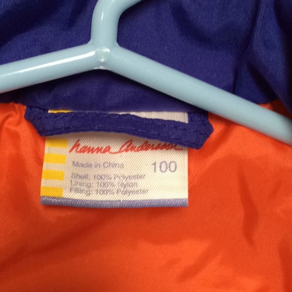 Hanna Anderson boys jacket Sz 100 - Picture 9 of 10